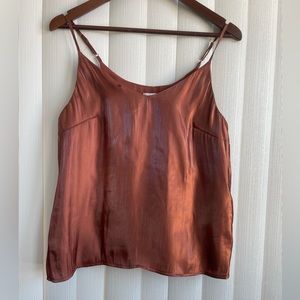 A New Day loose fit tank in rust. Size small.